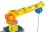 RUBBLE & CREW statybos rinkinys su kinetiniu smėliu Bark Yard, 6067494 