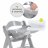 HAUCK padėklas maitinimo kėdutei ALPHA, grey, 661994 661994