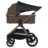 LIONELO universalus vežimėlis LAYLA 3in1, Beige taupe, LO-LAYLA 3IN1 