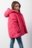 COCCODRILLO striukė OUTERWEAR GIRL KIDS, rožinė, cm 