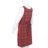 MAMAJUM sarafanas slim fit 10-000017, languotas, raudonas, 146/152 cm 